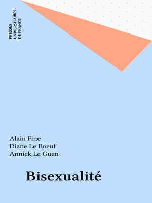 cover image of Bisexualité